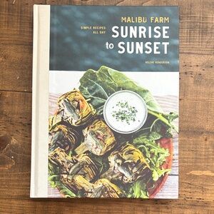 Malibu Farm Sunrise to Sunset Cookbook - NEW